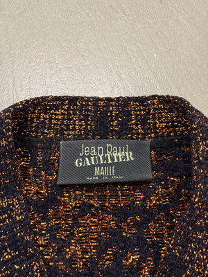 A/W1995 Jean Paul Gaultier "too wild too young to die" striped sweater