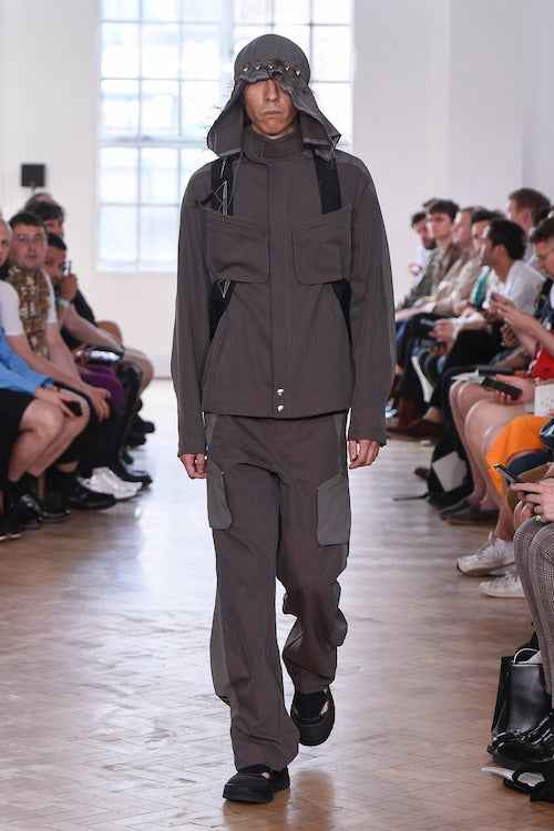 S/S2019 Kiko Kostadinov runway Franz Key technical jacket