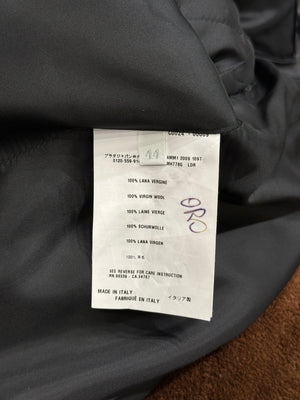 2009 Miu Miu tailored virgin wool blazer