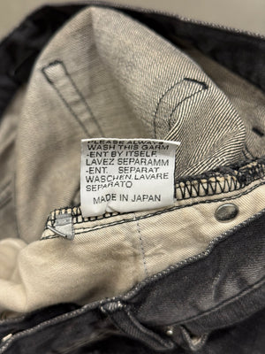 S/S2003 Dior By Hedi Slimane clawmark jeans