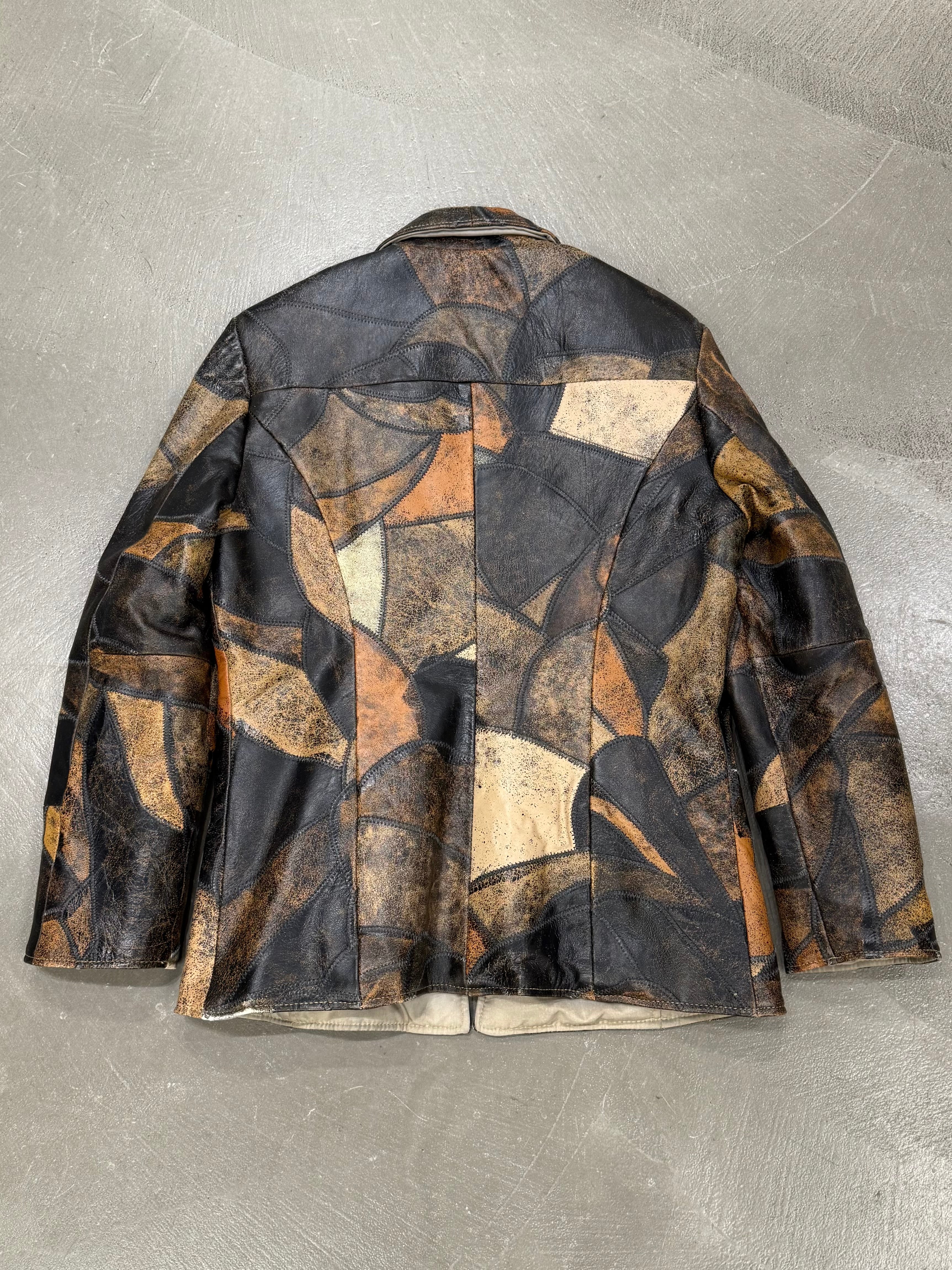 1990s Dirk Bikkembergs hybrid wool coat