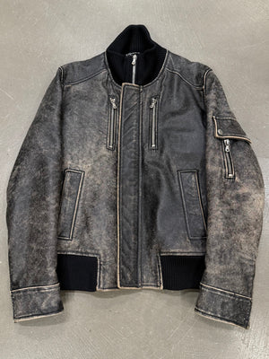 A/W2003 Dolce & Gabbana horse leather jacket