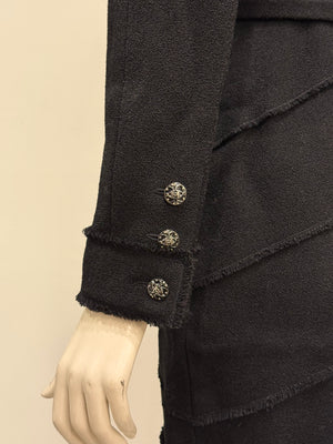 A/W2007 Chanel structured wool belted coat