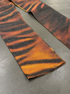 2000 Roberto Cavalli Tiger print pants