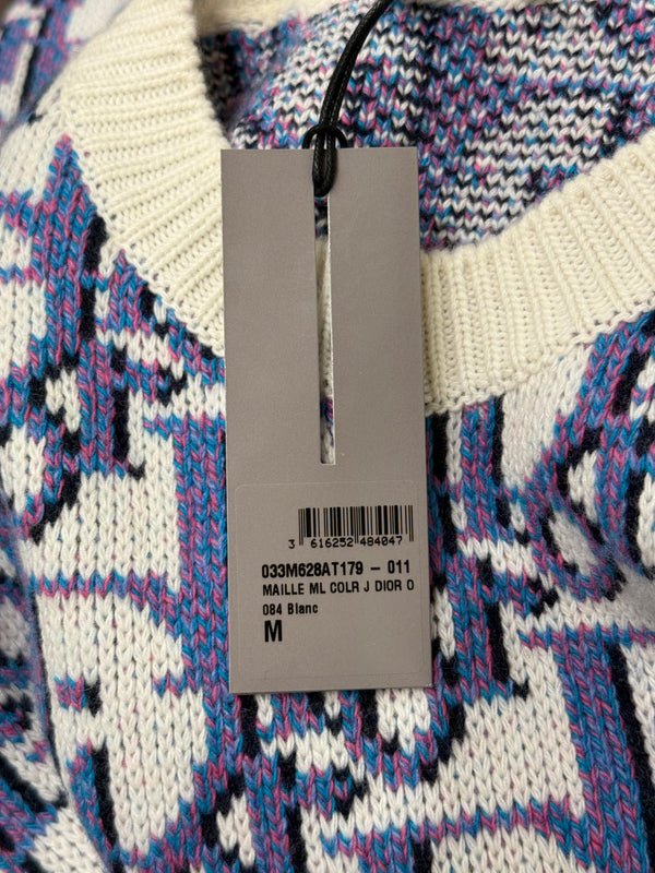 F/W2020 Dior x Shawn Stussy oblique monogram crewneck sweater