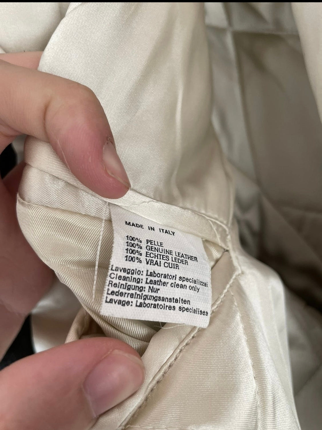 1980s Armani leather bomber jacket – elevated archives