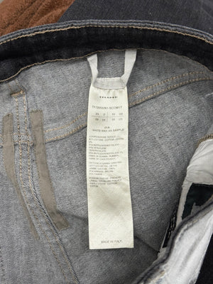 S/S2020 Rick Owens Tyrone painted sample jeans