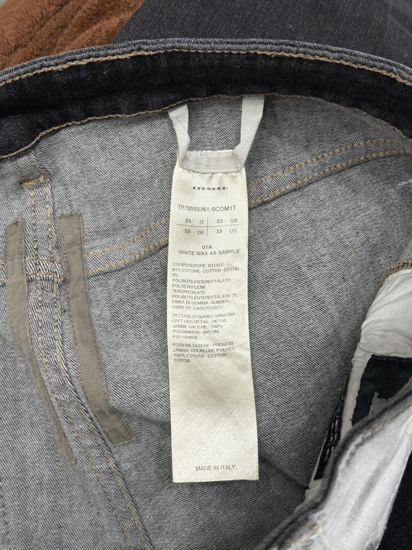 S/S2020 Rick Owens Tyrone painted sample jeans