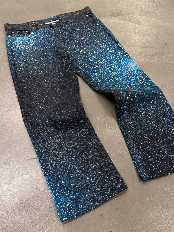 2000s Roberto Cavalli galaxy stars pants