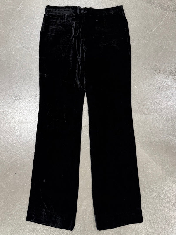 A/W2004 Gucci by Tom Ford crushed velvet pants
