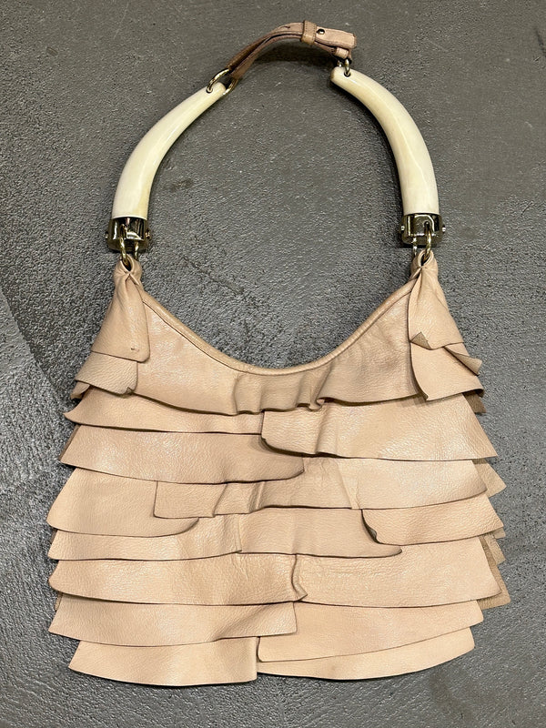 2004 Saint Laurent “Saint Tropez” Horn-Handle Bag