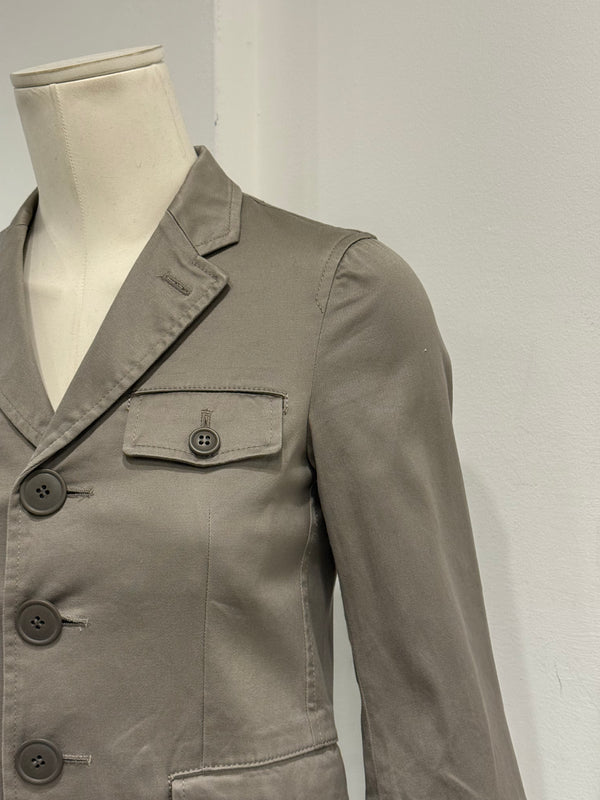 2000s Comme des Garçons cotton minimal coat