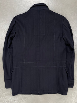 2000s Yves Saint Lauren by Pilati wool officer military jacket