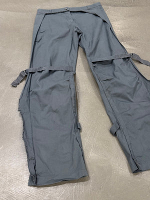 2000s Hussein Chalayan bondage pants