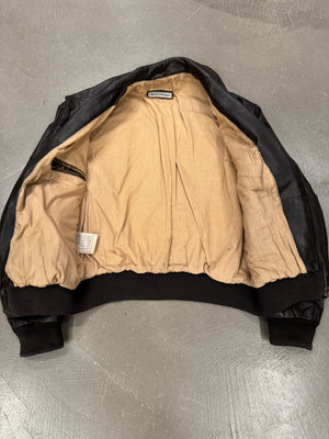 1990s Emporio Armani aviator bomber jacket