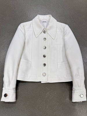 2000s Miu Miu cropped single breasted jacket