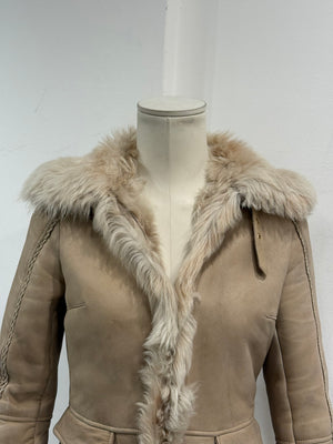 2000s Roberto Cavalli shearling fur jacket