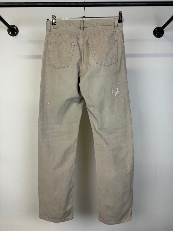 AW2000 Helmut Lang corduroy painter bootcut jeans