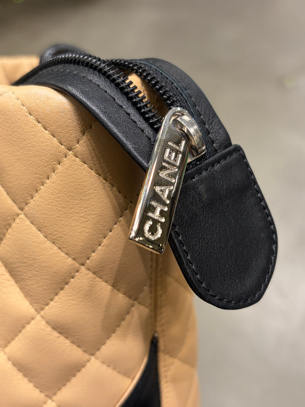 2006-2007 Chanel Cambon leather shopper bag