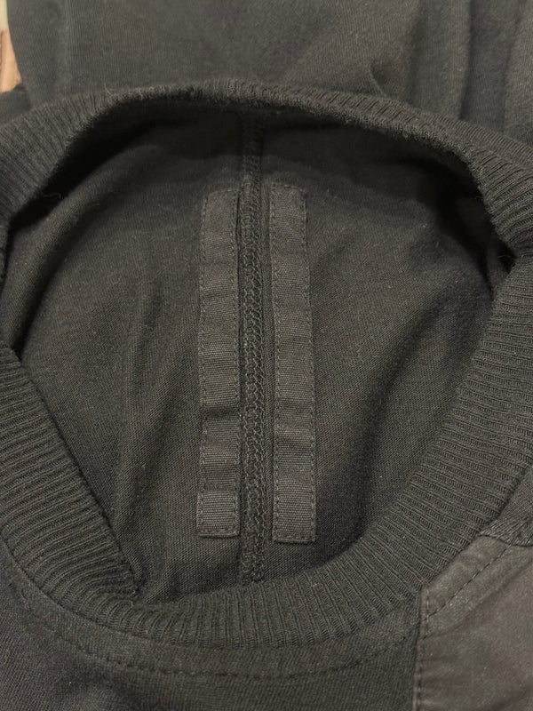 2010s Rick Owens DRKSHDW pocket patch short sleeve dress