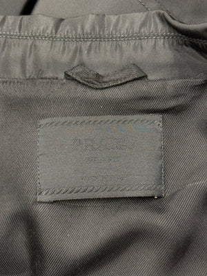 1990s Prada black technical nylon jacket