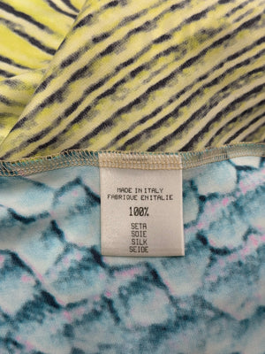 S/S2001 Roberto Cavalli runway psychedelic dress