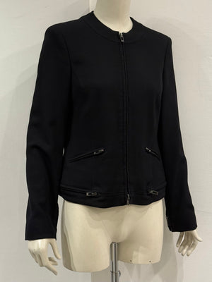 1990s Versace Medusa-lined zip-up multi zipper set