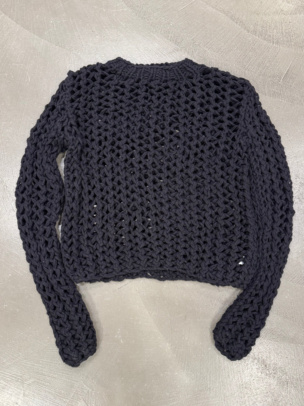 2000s Dries Van Noten fisherman open knit