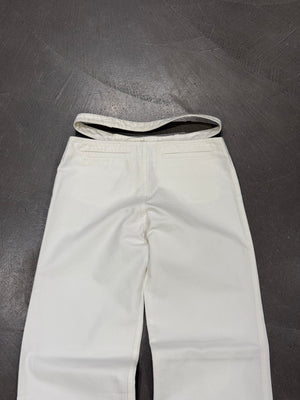 2001 Gucci by Tom Ford cut-out waist denim
