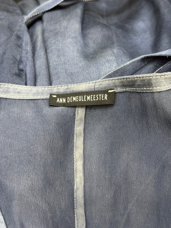 S/S2005 Ann Demeulemeester buttons-up sleeveless shirt
