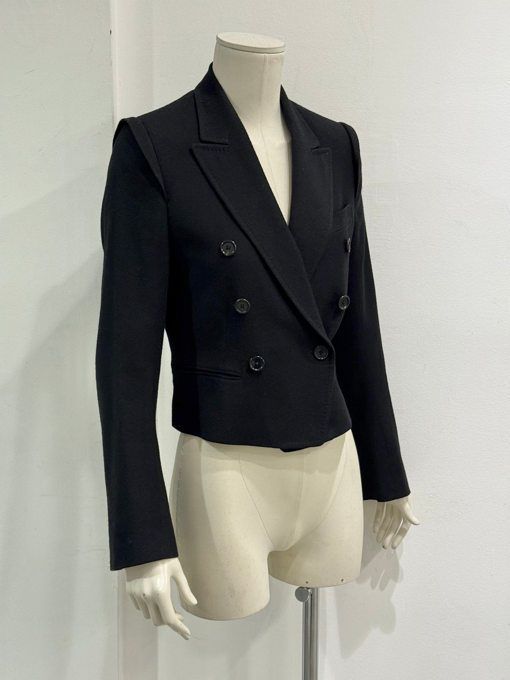 2010s Ann Demeulemeester double-breasted cropped Blazer