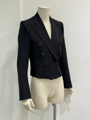 2010s Ann Demeulemeester double-breasted cropped Blazer