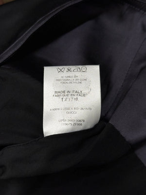 A/W2003 Gucci by Tom Ford runway studded silk skirt