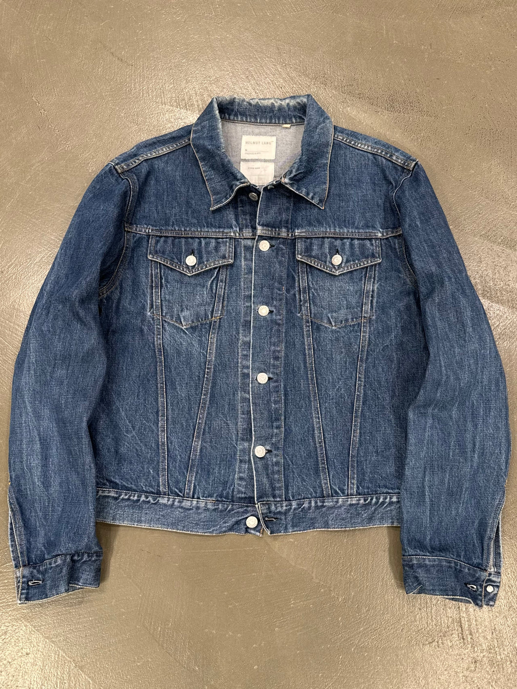 1998 Helmut lang vintage 2 pocket denim jacket