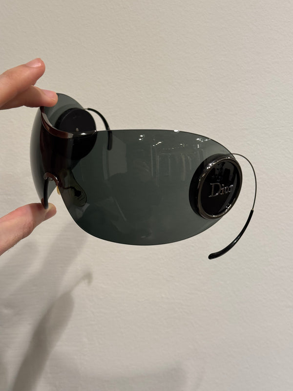 2000s Dior by John Galliano sport 1 visor mask sunglasses