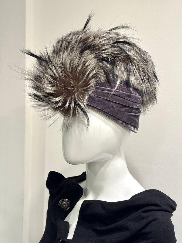 A/W2007 Christian Dior by John Galliano runway Mohawk fox fur hat - NEW