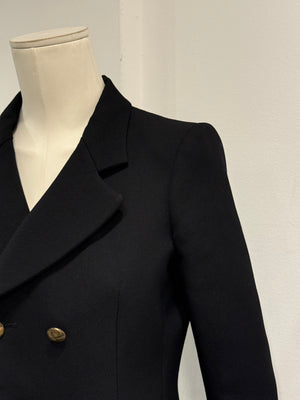 2008 Balenciaga by Ghesquiere asymmetric double breasted blazer