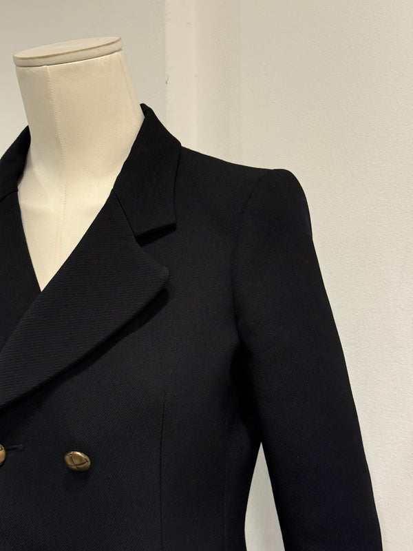 2008 Balenciaga by Ghesquiere asymmetric double breasted blazer