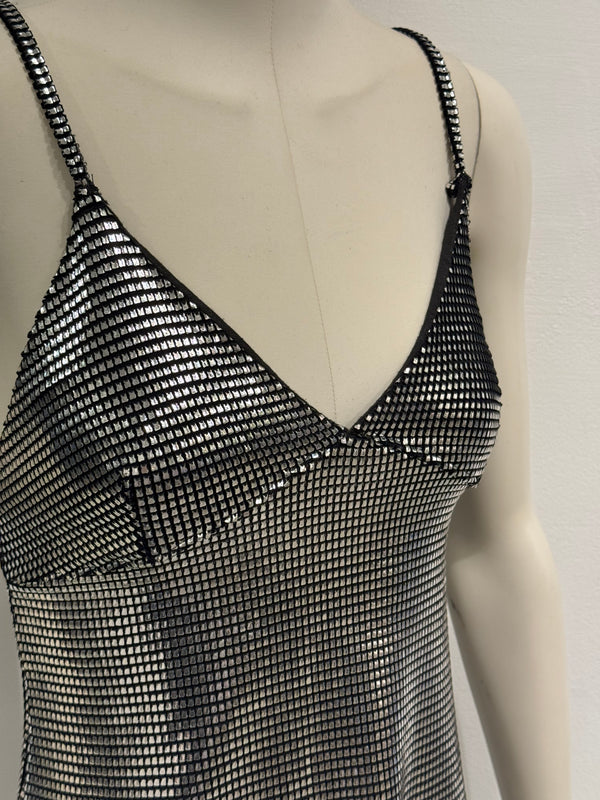 1990s Paco Rabanne iconic mini dress
