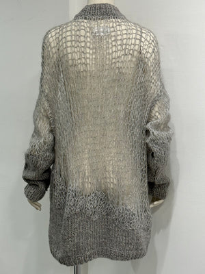 A/W2014 Maison Margiela loose knit punk mohair sweater