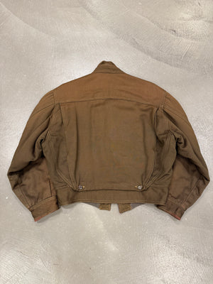 1980s Marithé + François Girbaud cropped boxy bomber jacket