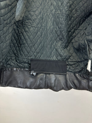 A/W 2002 Maison Margiela artisanal patchwork leather jacket