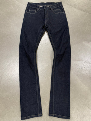Rick Owens DRKSHDW “Detroit cut” raw denim jeans