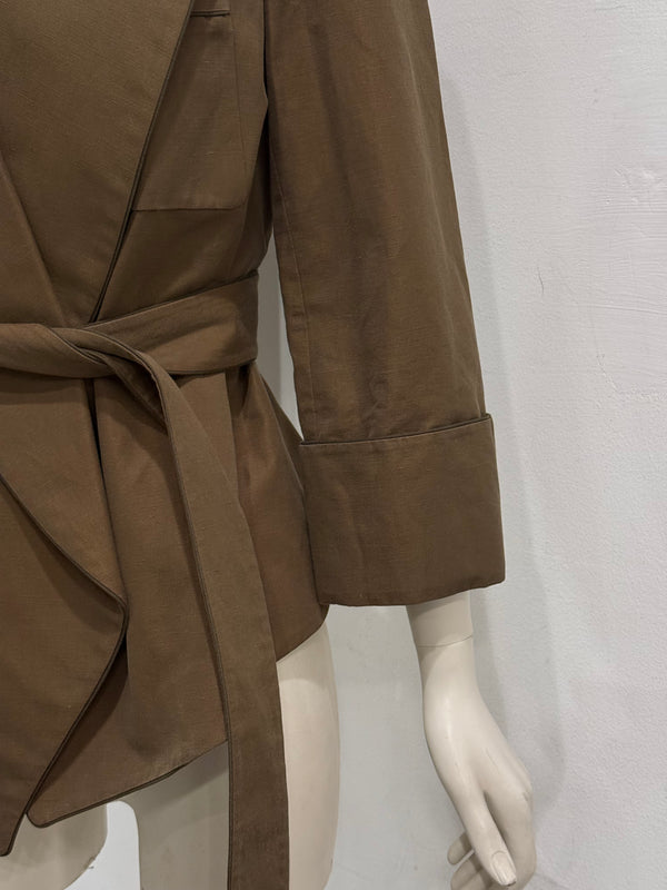 2008 Yves Saint Laurent belted trench jacket