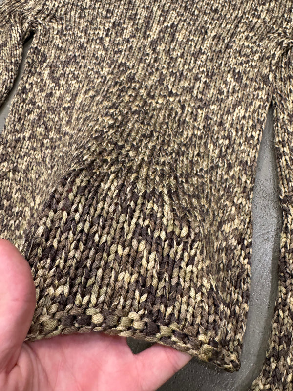 2000s Celine 100% silk heavy knit