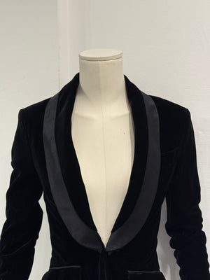 2003 Yves Saint Laurent by Tom Ford tuxedo blazer with satin shawl lapel