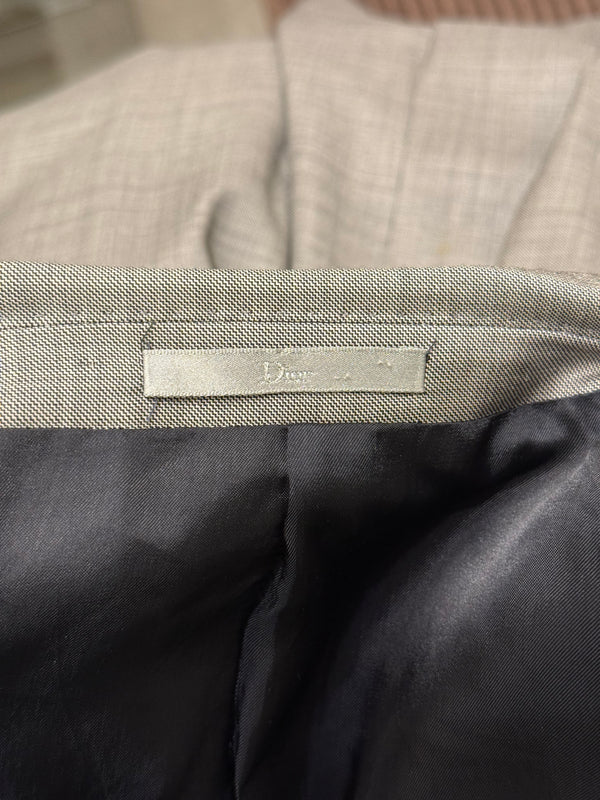 2010s Dior tailored gray blazer