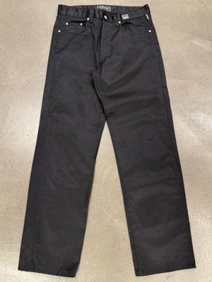 2000s Versace coated pants