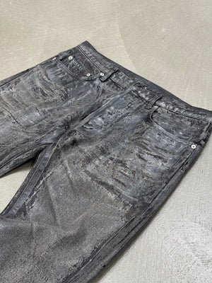 A/W2008 Dior Homme waxed jeans