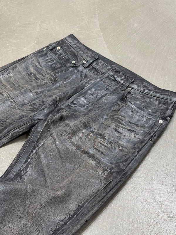 A/W2008 Dior Homme waxed jeans